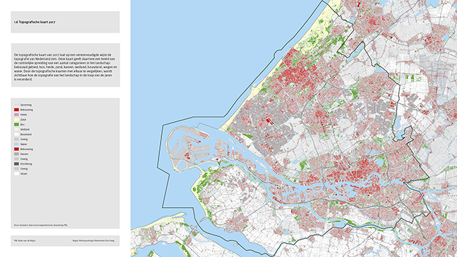 Basiskaart: Topografische kaart 2017 Metropoolregio Rotterdam Den Haag
